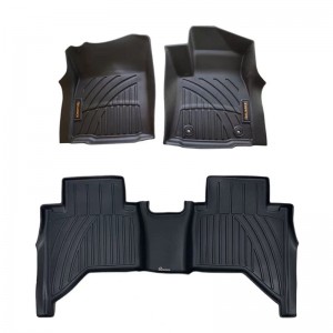 All Weather TPE Rubber Heavy Car Floor Mats Floor Liners Perfect Fit for isuzu D-Max