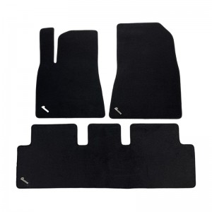 Customized Velvet Car Floor Mats (3PCs) Tesla model 3 model Y