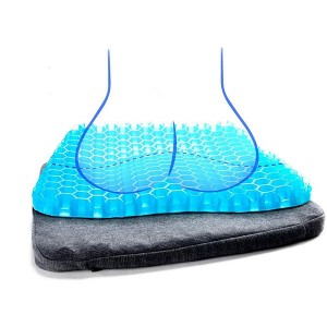 Premium Tailbone Seat Support Premium Air Circulation Gel Cushion