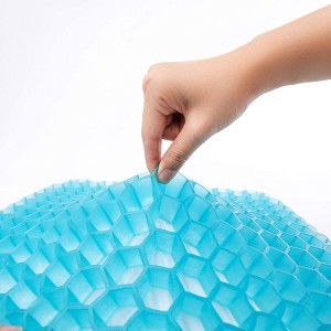 Advanced air circulation Advanced elastic cool gel seat cushion Ergonomic design Suitable for Car seats
