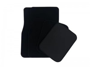 Hot Sale universal velvet carpet car floor mats（5pcs） fit for all car models