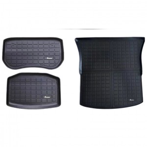 Discounted suit Car Floor Trunk Mats storage box mats Set for Tesla Model 3