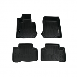 Custom Fit for Floor Mats Hyundai Accent All Weather Floor Liners 1st and 2nd Row Carpet Protection Mat Set